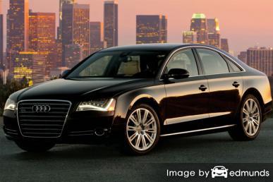 Insurance quote for Audi A8 in Austin
