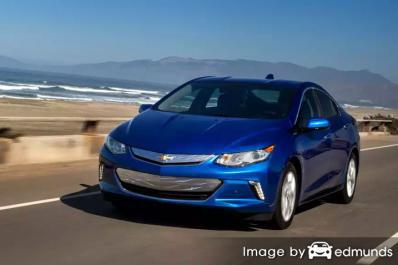 Insurance rates Chevy Volt in Austin