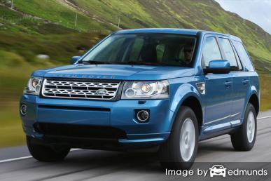 Insurance rates Land Rover LR2 in Austin
