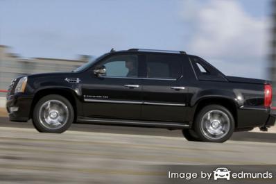 Insurance rates Cadillac Escalade EXT in Austin