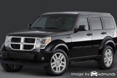 Insurance rates Dodge Nitro in Austin