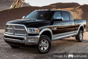 Insurance rates Dodge Ram 2500 in Austin