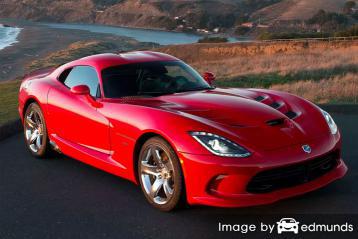 Insurance rates Dodge Viper in Austin