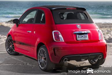 Insurance rates Fiat 500 in Austin