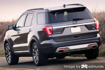 Insurance rates Ford Explorer in Austin