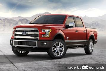 Insurance rates Ford F-150 in Austin