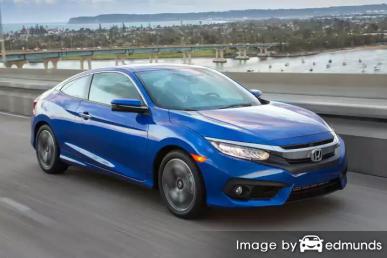 Insurance rates Honda Civic in Austin