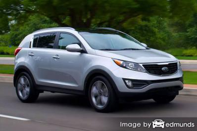 Insurance rates Kia Sportage in Austin