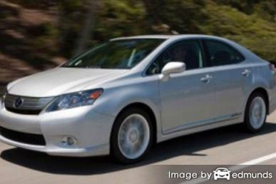 Insurance rates Lexus HS 250h in Austin