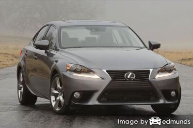 Insurance rates Lexus IS 350 in Austin