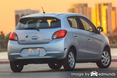 Insurance quote for Mitsubishi Mirage in Austin