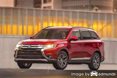 Insurance rates Mitsubishi Outlander in Austin