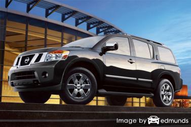 Insurance rates Nissan Armada in Austin