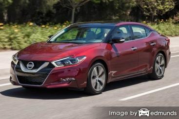 Insurance rates Nissan Maxima in Austin