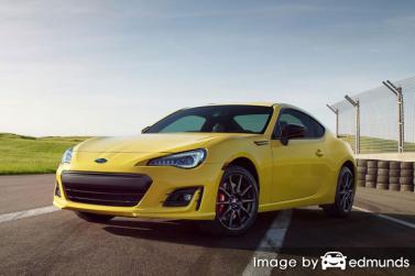 Insurance rates Subaru BRZ in Austin