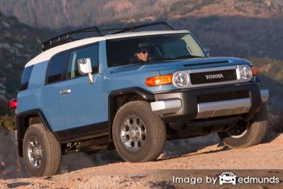 Insurance rates Toyota FJ Cruiser in Austin