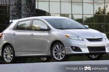 Discount Toyota Matrix insurance