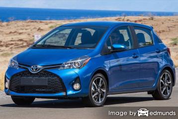 Discount Toyota Yaris insurance